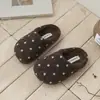 Zapatillas con Diadema de Lunares Franceses para Niñas, Para Exteriores, Otoño/Invierno, Medias Zapatillas de Gamuza Maillard, Mocasines Birkenstock de Suela Suave Zapatillas para Niños