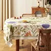 Mantel Estilo Americano Impermeable a Prueba de Aceite Lavable Resistente al Calor PVC Tapete de Mesa Protector de Superficie de Mesa de Centro de Café de Lujo Gama Alta