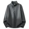 Camiseta de Otoño para Hombre Yipinjia de Manga Larga Térmica Capa Base Ajuste Limpio Top Elegante