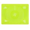 Almofada de amasso de silicone de 40 * 30 cm resistente a altas temperaturas antiderrapante superfície de laminação e almofada antiderrapante tábua de cortar antiaderente