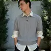 Camiseta Polo de Punto Cleanfit Estilo Old Money Manga Corta para Hombre Verano Fresca y Elegante Hombro Normal Silueta Cuadrada