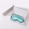 Caja de Regalo de Máscara de Ojos de Seda Artificial Doble Cara, Máscara de Dormir Bloqueadora de Luz, Máscara de Ojos para Viajes y Descansos de Almuerzo en la Oficina, Máscara de Ojos de Aviación al por Mayor