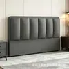 Cabecero segmentado vertical de panel blando, independiente, se vende por separado, lujo simple y ligero, panel blando de respaldo para dormitorio principal tamaño completo