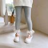 Tongxingyuan Dulce Otoño Nuevo para Niñas Pantalones Casuales Base de Empalme de Estilo Occidental Coreano para Niños Primavera y Otoño