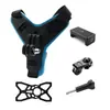 Soporte de Barbilla para Casco de Motocicleta Set de Disparo para Teléfono Móvil Gopro Dji Correa Fija de Barbilla para Casco