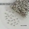Rhinestones de Circonia Biselados de Fondo Plano 5A para Decoración de Uñas Mezcla de Mini Rhinestones Irregulares Decoraciones Blancas Súper Brillantes para Uñas Decoraciones de Rhinestone para Uñas Portátiles