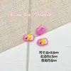 Color Linda Cámara Batería Pintura Gota de Aceite Aleación Hecho a Mano DIY Cadena de Teléfono Móvil con Cuentas Collar Accesorios para el Cabello
