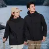 Chaqueta de Montañismo Impermeable a Prueba de Viento para Actividades al Aire Libre, Fiestas, Ropa de Trabajo, con Capucha, de una Sola Capa, Delgada, Impresión Personalizada con Logo