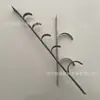 Ganchos Metálicos para Minería, Ganchos de Cable Galvanizado, Ganchos Planos Metálicos Soldados Estampados para Colgar Cables en Minería