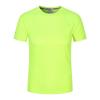 Camiseta de salva-vidas personalizada reflexiva roupas de secagem rápida treinador ginásio piscina gola redonda manga curta roupas de trabalho logotipo impresso