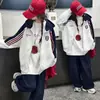 Ropa infantil chaqueta para niñas primavera y otoño 2026 nuevo estilo de otoño para niños mayores, cárdigan deportivo, chaqueta casual holgada para niñas