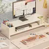 Soporte Elevador para Monitor de Computadora con Cajón Base para Aumentar la Altura de la Pantalla del Monitor de Escritorio Estante de Almacenamiento
