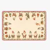 Alfombrillas Decorativas Navideñas de Venta Caliente Transfronterizas para Entrada, Felpudos Raspadores de Suciedad, Alfombras de Atmósfera Festiva, Dropshipping de Temu
