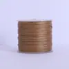 Hilo redondo encerado cosido a mano no suelta hebras 0.4/0.5/0.6mm eje pequeño hilo encerado hilo encerado de poliéster accesorios manuales para cuero DIY