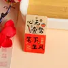 Pingente Chaveiro de Acrílico para Ensino Médio e Vestibular, Acessório DIY com Texto Inspirador para o Sucesso