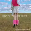 Cubrepiernas Peludos Sexys Retro Modernos de Otoño e Invierno Y2K Imitación Felpa Calcetines de Bota Moldeadores de Piernas Delgadas Calcetines Peludos para Mujer