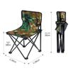 Conjunto de Mesa e Cadeira Dobrável Camuflada para Acampamento ao Ar Livre 4 Peças Conjunto Portátil de Mesa e Cadeira Camuflada 5 Peças Acampamento Lazer Tour de Carro
