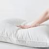 Almohada de plumas y terciopelo de hotel cinco estrellas dormitorio lino blanco ropa de cama de hotel y casa de huéspedes núcleo de almohada de algodón