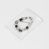 Pulsera Corta de Plata de Alta Gama Asimétrica con Cuentas para Mujer ins Nicho Elegante Cuentas de Cristal Mejor Amiga Pulsera de Pareja