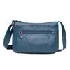Bolsos de Tendencia Transfronterizos para Mujer 2023 Bolsos Nuevos para Mujeres de Mediana Edad y Mayores Bolsos Cruzados Pequeños Cuadrados Bolsos de Hombro de Moda de Lado Suave Dropshipping