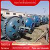 Usado 1 cúbico 10 cúbico chaleira de reação de aço inoxidável chaleira de reação de resina aquecimento elétrico tanque de agitação hot melt equipamento adesivo