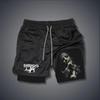 Shorts de Verão para E-commerce Transfronteiriço 2025 Estampa Digital 3D Shorts Casuais Masculinos Respiráveis de Camada Dupla