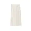 ShengduDesconto por Tempo Limitado Renda Elegante Alta Classe Jaqueta Top de Comprimento Médio + Saia Midi