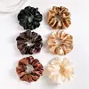 Elástico de Cabelo de Cetim Liso Europeu e Americano Transfronteiriço para Mulheres, Estilo Preguiçoso de Alta Qualidade, Scrunchie Grande de 10cm Que Não Danifica o Cabelo e Protege o Cabelo