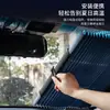 Parasol y Escudo de Aislamiento Térmico para Coche, Parasol Retráctil Automático Plegable para Parabrisas Delantero, Panel Bloqueador de Luz, Cortina Parasol para Mascotas