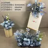 Nuevos Arreglos Florales de Piso para Decoración de Bodas, Arte Floral para Bodas, Arreglos Florales para Escenario en T, Arreglos Florales de Bienvenida para Hoteles