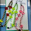 Kkbead Bohemio Ins Cadena para Teléfono de Corazón Rayado de Acrílico Lanyard Colgante Estilo Ins Decoración