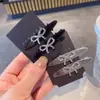 Pinza de Pato con Lazo de Circonita de Moda Estilo Coreano, Pinza Lateral de Moda, Pasador, Clip para Flequillo Estilo Nuevo