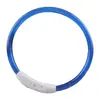 Collar Iluminado LED de Fibra Óptica, Collar Multicolor con Carga USB, Se Puede Cortar a Medidas Más Cortas, Collar para Mascotas, Al Por Mayor en Stock