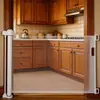 Barrera de Seguridad para Puerta Hecha de Fábrica Sin Taladro, Barrera de Puerta Retráctil Anti-Gato, Barrera para Puerta de Mascotas Personalizable de Ampliación y Altura, Transfronterizo