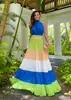 9982 Vestido Casual de Vacaciones para Mujer con Empalme de Gasa Transfronterizo Europeo y Americano Amazon