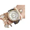 Reloj para Estudiante Versión Coreana Femenina Estilo Universitario Sencillo Correa con Escalas Esfera Pequeña Reloj Femenino Venta al por Mayor Transfronteriza Reloj