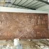 Formular mural de relieve de cobre forjado escultura grande placa de cobre cobre fundido escénico escuela latón pared de fondo decorativa colgante de pared