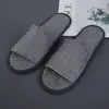 Venta al por mayor de fábrica verano hotel hotel hospitalidad pantuflas para el hogar eva suela gruesa antideslizante estrella pantuflas desechables
