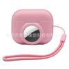 Estuche protector para auriculares Airpods Pro2/AirTag Tracker 2 en 1 Estuche protector para auriculares Apple