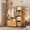 Perchero de Pie, Perchero Sencillo para Dormitorio de Residencia Estudiantil, Estante de Almacenamiento Doméstico Multifuncional, Perchero Vertical