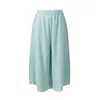 Calça Plissada 2026 Nova de Verão Plus Size Wide-Leg, Calça Casual Reta Solta de Cintura Alta para Mulheres, Estilo Fino Solto Plus Size