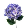 Flores artificiais em tons de roxo para casamentos, decorações de corredor, arranjos de teto, decorações de rosa e hortênsia para hotéis, arranjos de chão e flores falsas