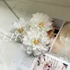 3 Cabeças de Hibisco Peônia Casamento Decoração de Casa Flores Artificiais Flores de Casamento Flores Falsas Atacado Transfronteiriço Flores de Peônia Artificiais