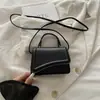 2026 Texturizado, Fresco e Simples Moda Casual Nova Primavera/Verão Cor Sólida Bolsa de Mão de Ombro Único Bolsa Quadrada Pequena Transversal