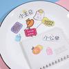 Xiao Gongju Xiao Wangji acrílico tarjeta de personaje inglés caricatura funda para teléfono material DIY hecho a mano parche accesorios para el cabello