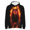 Primavera y Otoño AliExpress Más Vendido Sudadera con Capucha para Hombre Impresión Digital 3D Moda Holgada Manga Larga para Hombre Protector