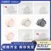 Ruedas giratorias de plástico blanco de 1 pulgada, 1.5 pulgadas, 2 pulgadas, ruedas universales, ruedas eléctricas en línea grises, venta al por mayor de fábrica