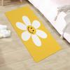 Manta de noche para dormitorio con sonrisas, fresca y bonita, absorbente y antideslizante, para niños, gruesa, estilo cachemir.