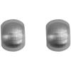 Aretes Semirredondos Estilo Metal Estilo Francés Retro Lujo Ligero Aretes Elegantes de Alta Gama Nuevos Aretes de Moda Modernos Combinables para Mujer
