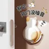 Almohadilla anticaída de silicona suave para mascotas lindas, pegatina anticaída para manija de puerta, decoración multifuncional para el hogar, almohadilla de silicona linda que reduce el ruido